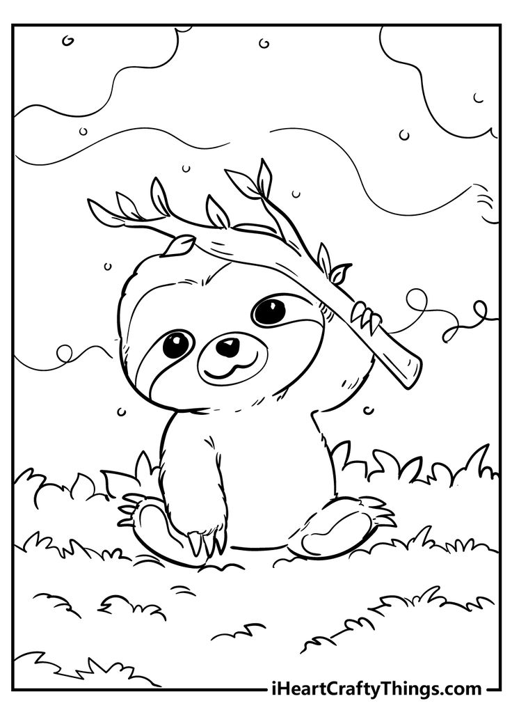 95 Wonderful Animals Coloring Pages Printable 55