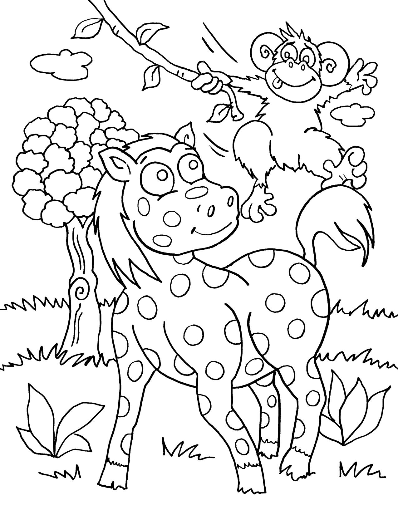 wonderful animals coloring pages printable jpg