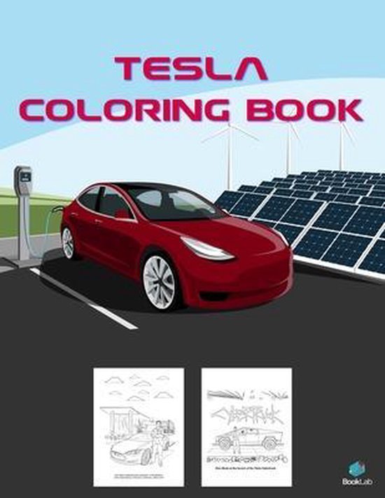 96 Tesla Model 3 Coloring Page Printable 28