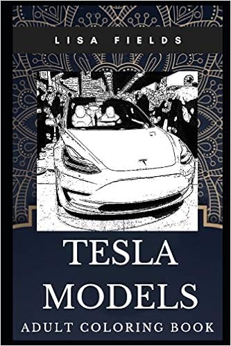 96 Tesla Model 3 Coloring Page Printable 4