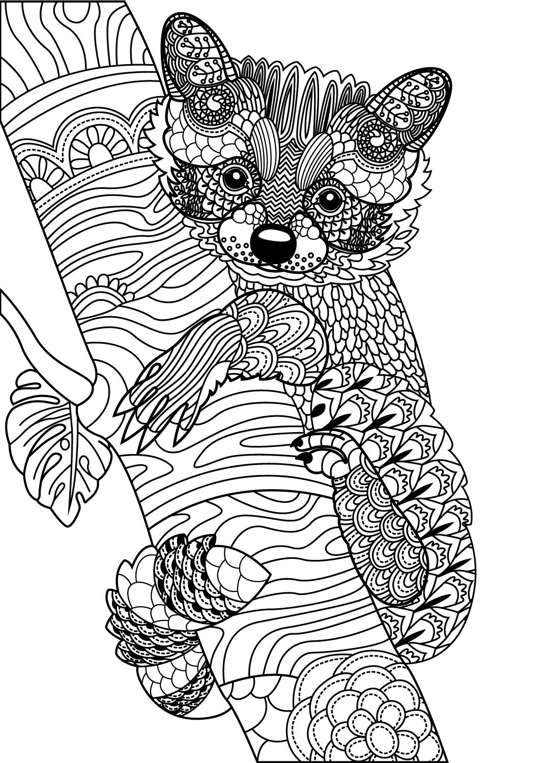 187+ Magical Animal Coloring Pages Printable