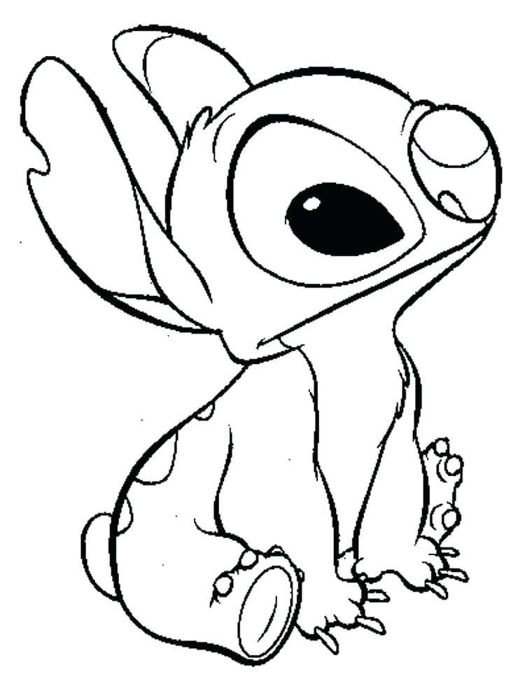 181+ Bright Adorable Stitch Coloring Pages Printable