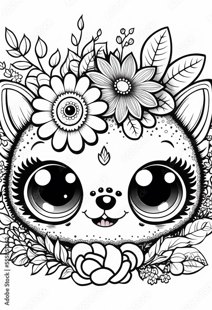 145+ Adorable Animal Coloring Pages Printable