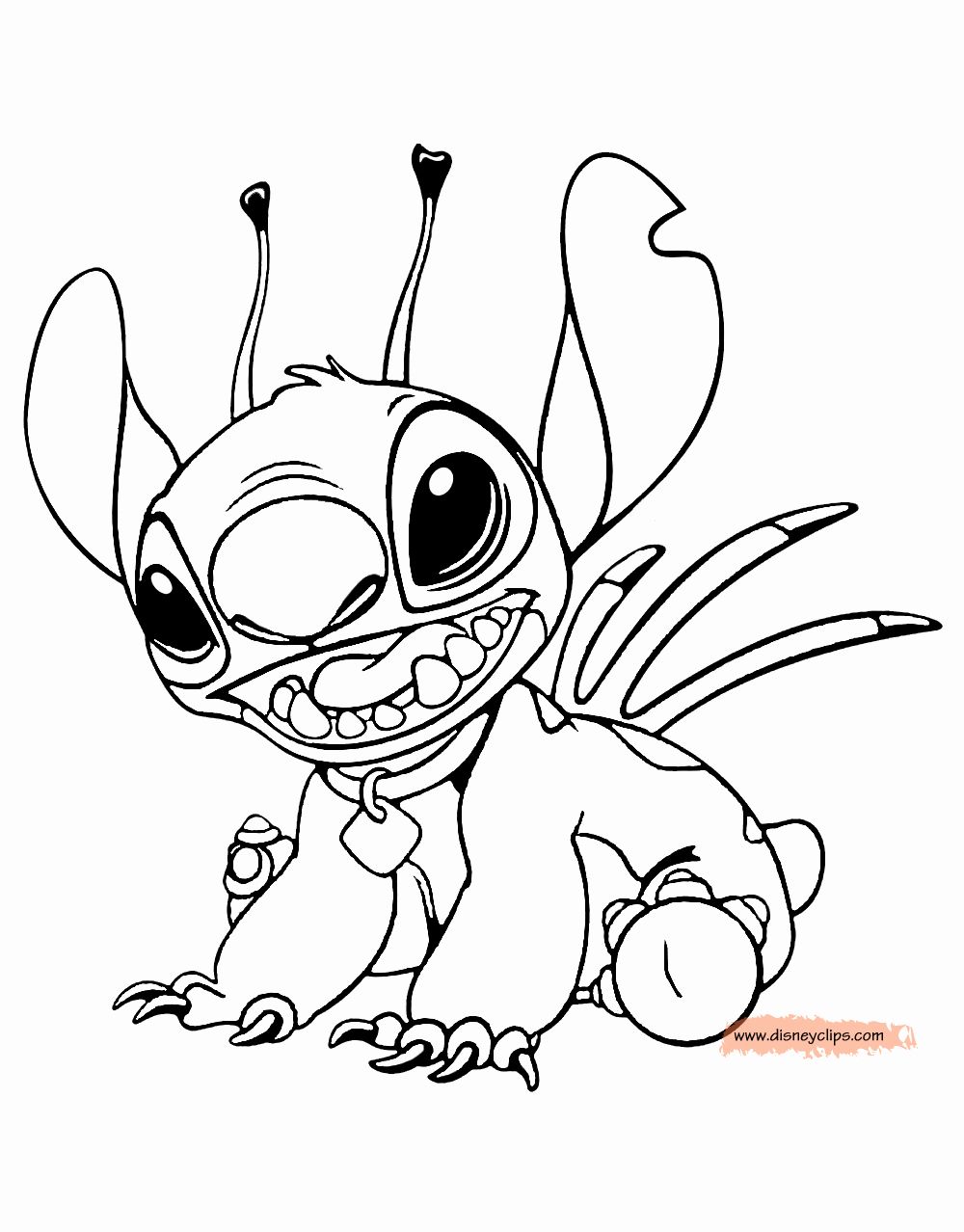 136+ Cheerful Adorable Stitch Coloring Pages Printable