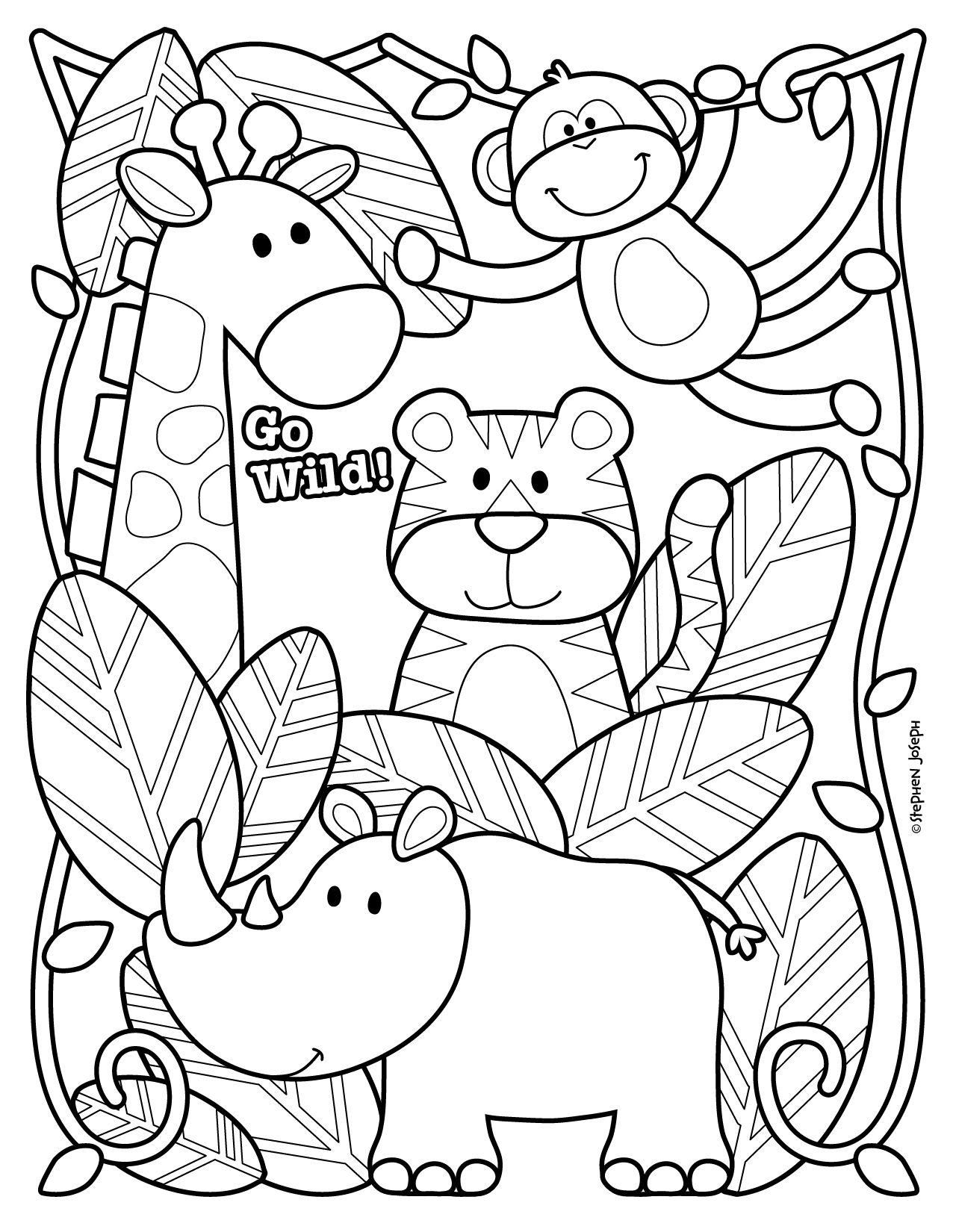 91+ Unique Animal Coloring Pages Printable