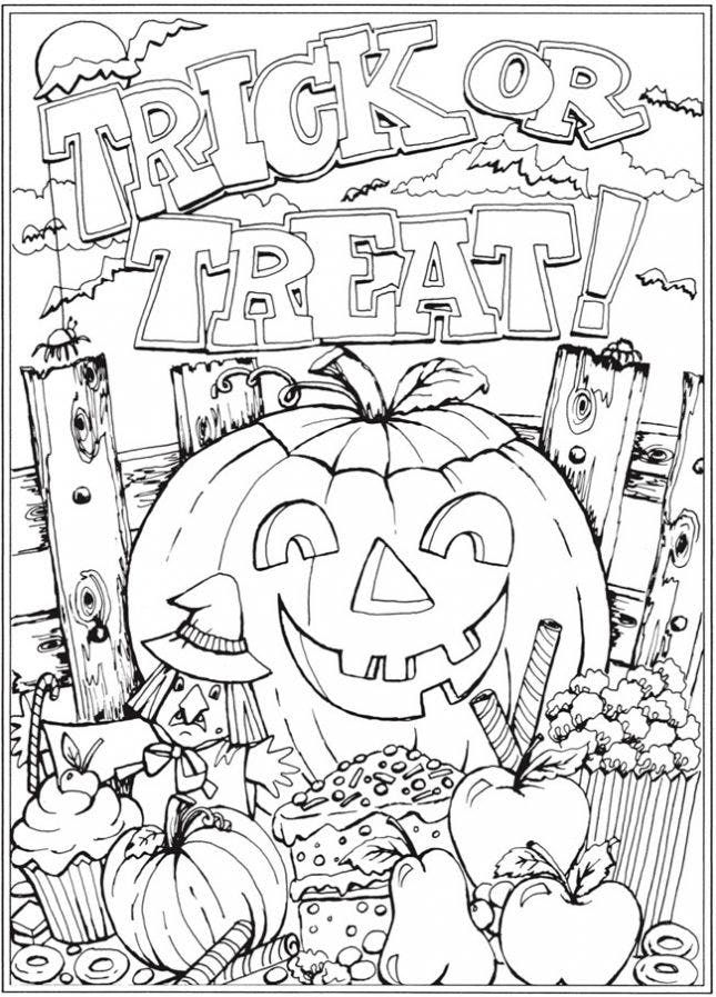 31 Free Printable Halloween Coloring Pages 10