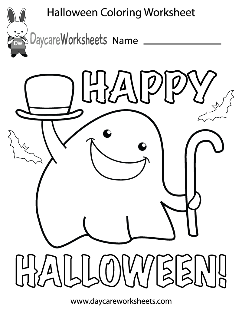 31 Free Printable Halloween Coloring Pages 13