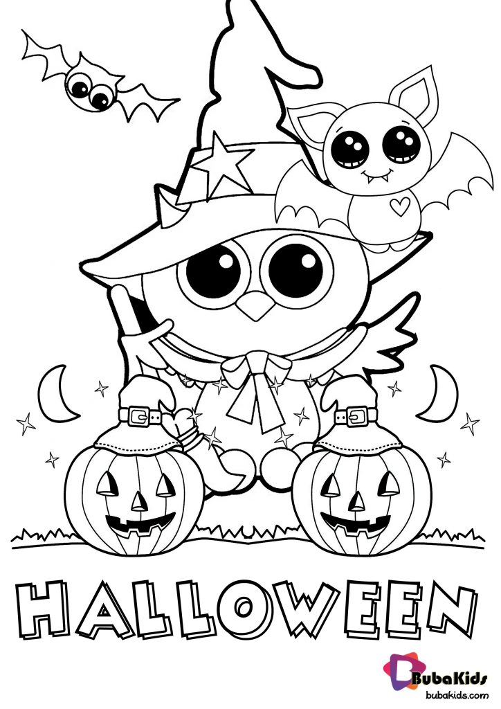 31 Free Printable Halloween Coloring Pages 24