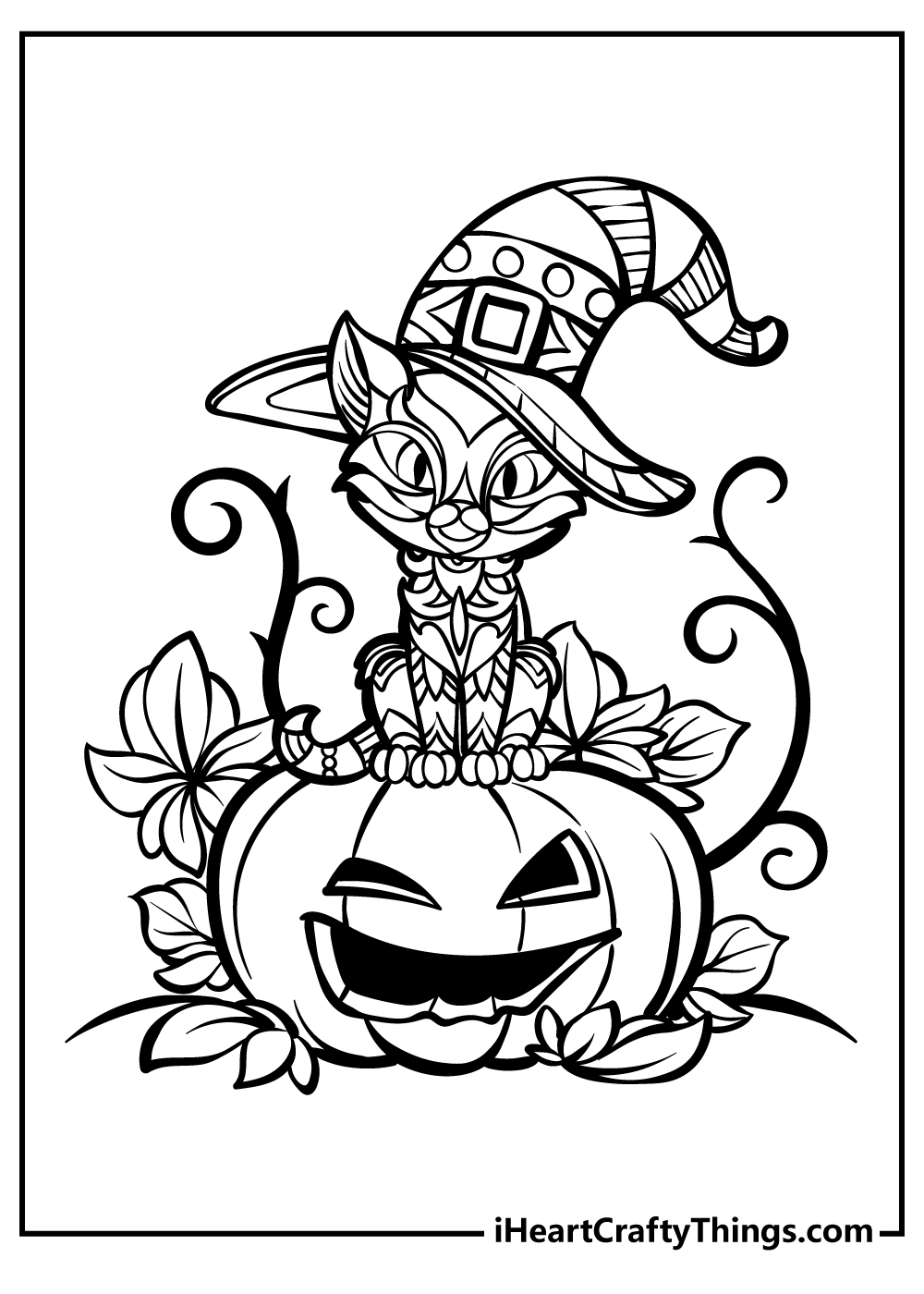 31 Free Printable Halloween Coloring Pages 31