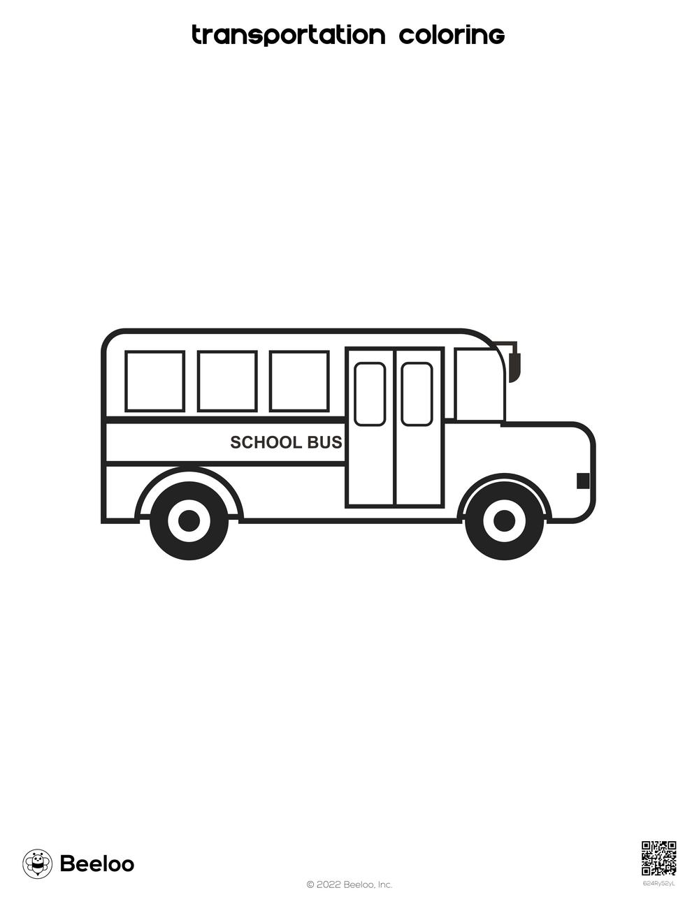 31 Land Transportation Coloring Pages Printable 12