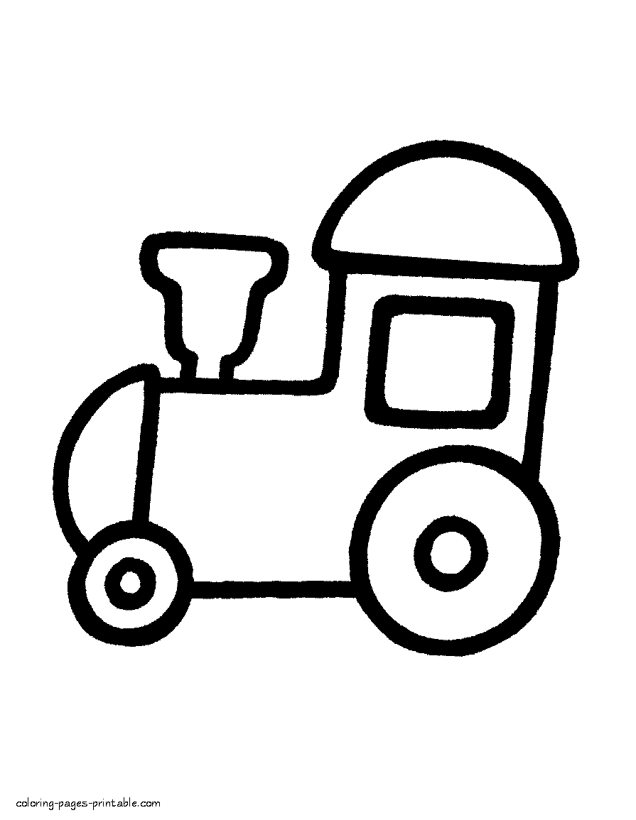 31 Land Transportation Coloring Pages Printable 29