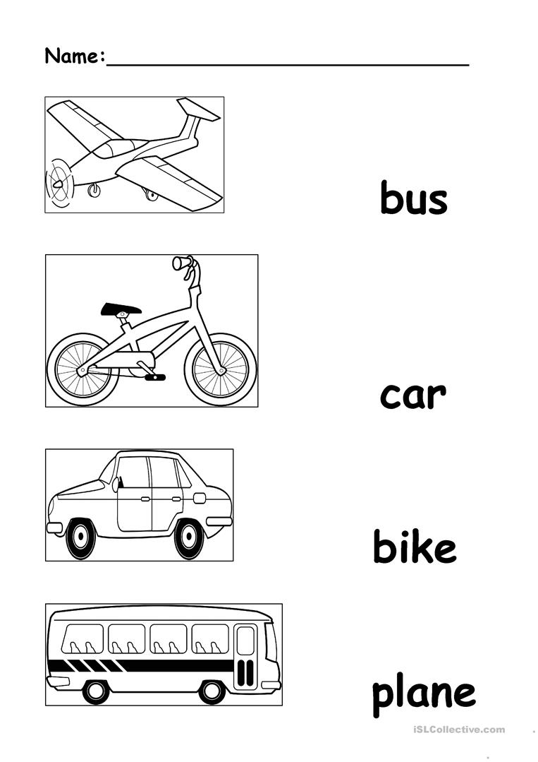 31 Land Transportation Coloring Pages Printable 8