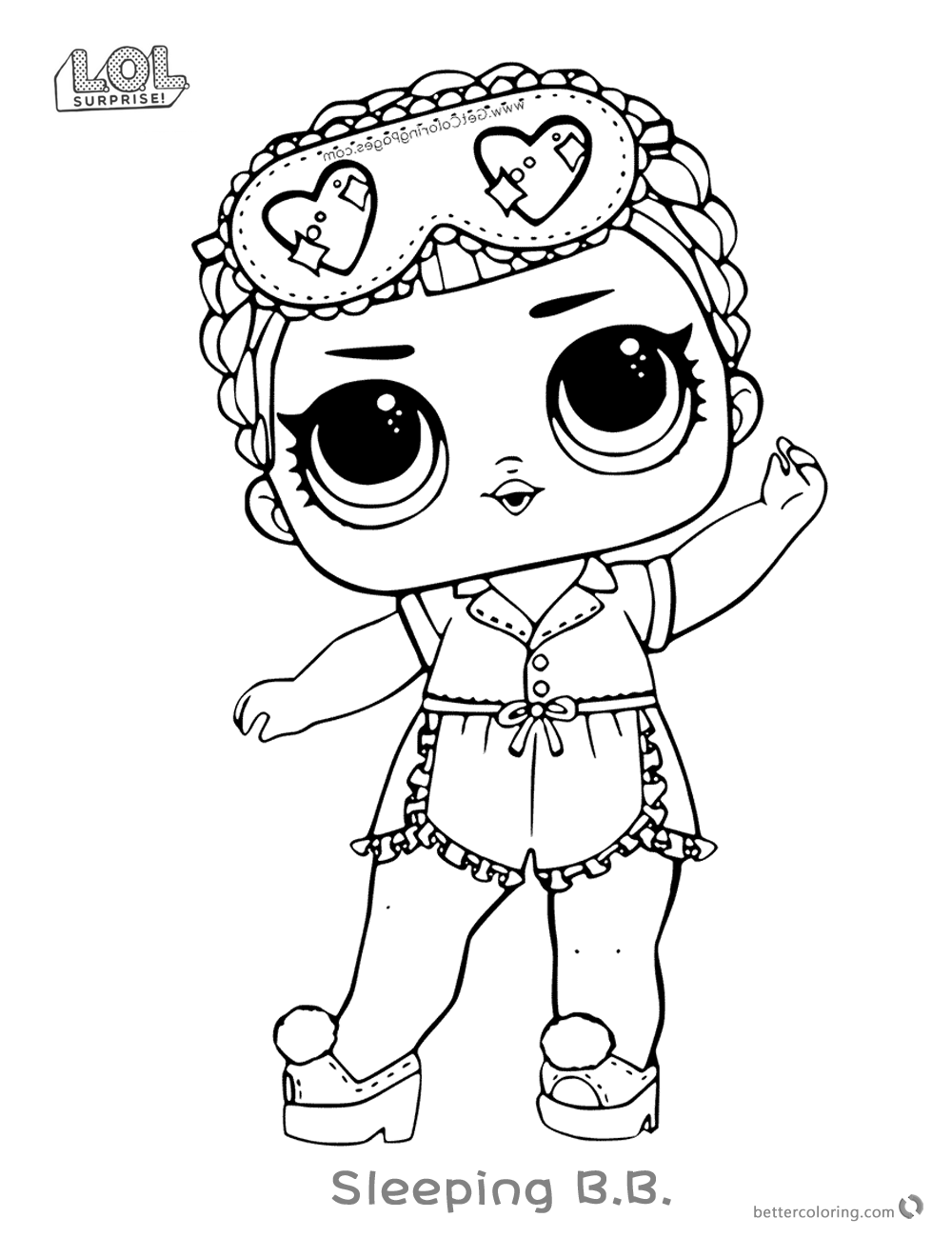 31 LOL Barbie Coloring Pages Fun Printable 14