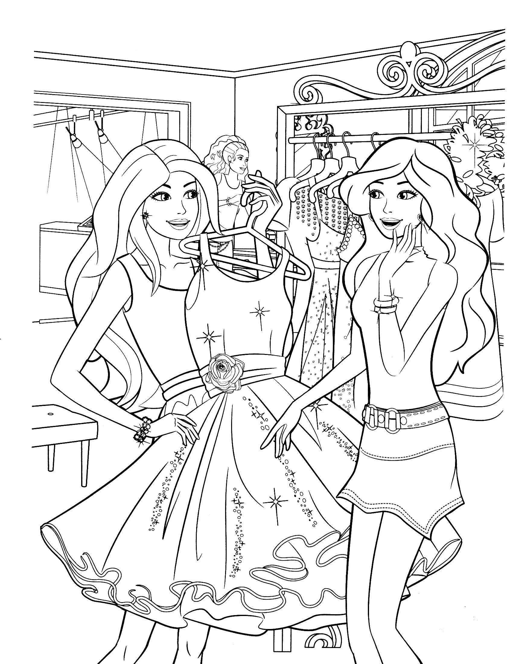 lol barbie coloring pages fun printable jpg