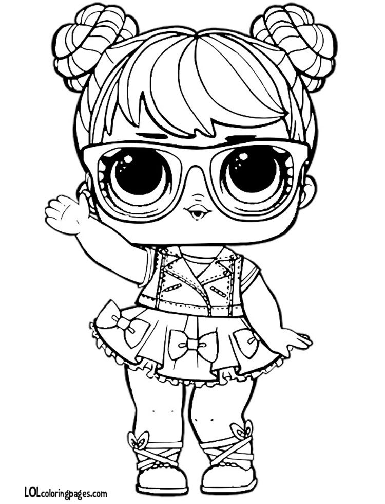 31 LOL Barbie Coloring Pages Fun Printable 2