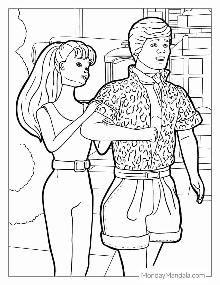 31 LOL Barbie Coloring Pages Fun Printable 21