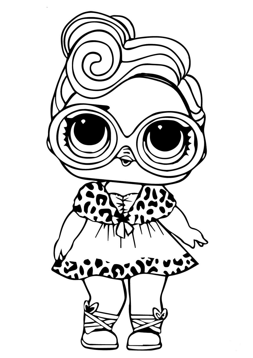 31 LOL Barbie Coloring Pages Fun Printable 26