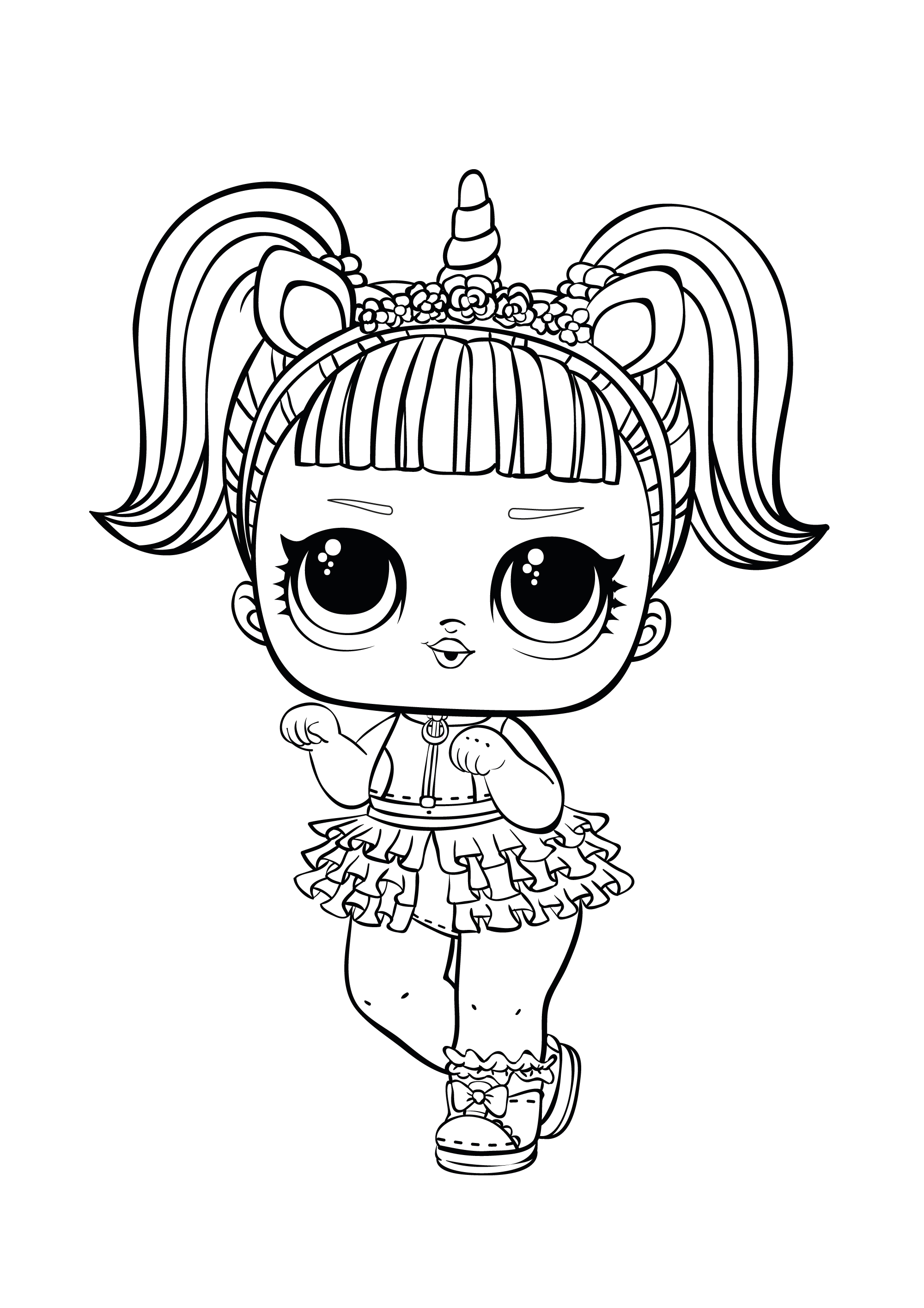 31 LOL Barbie Coloring Pages Fun Printable 27