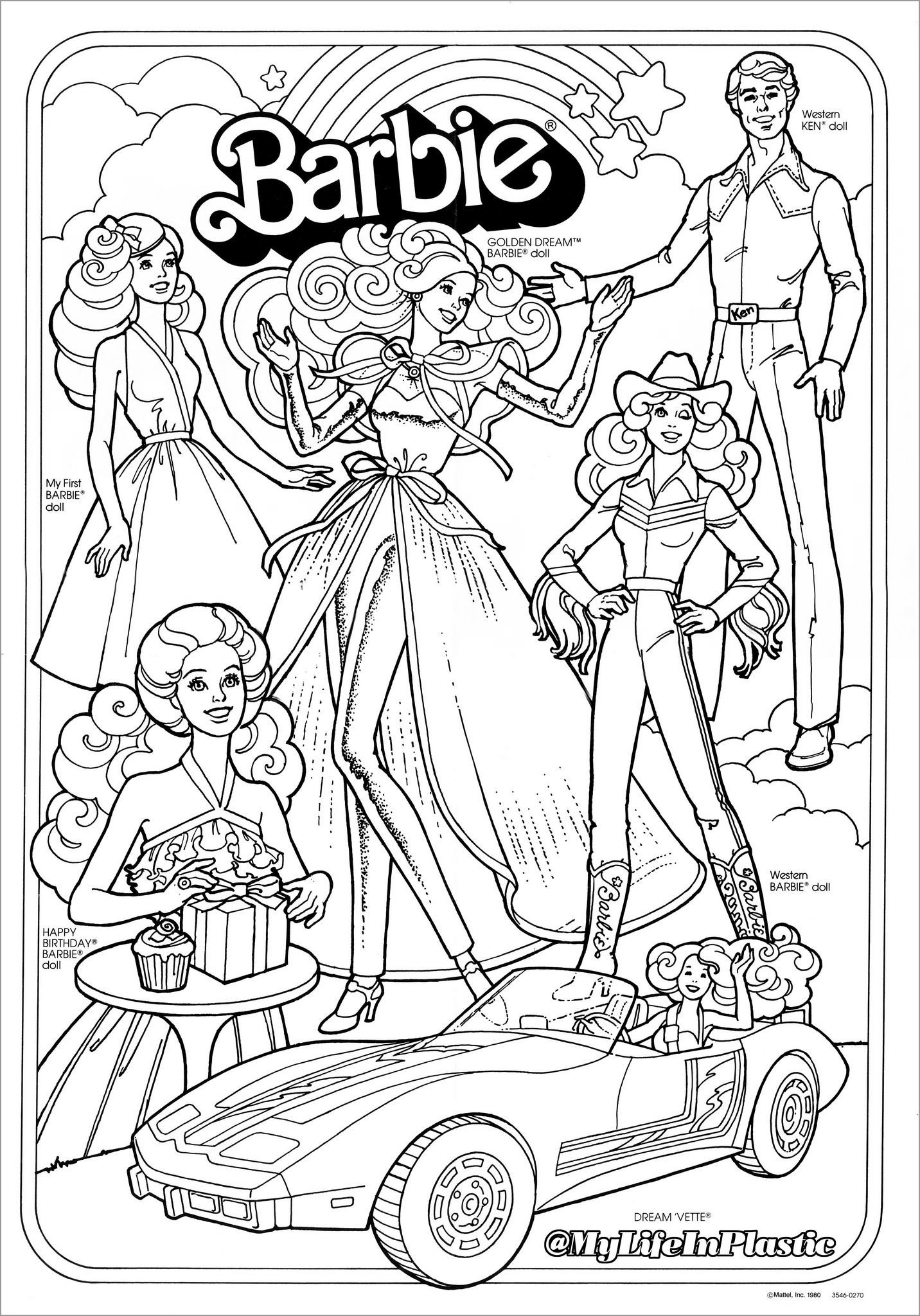 31 LOL Barbie Coloring Pages Fun Printable 29