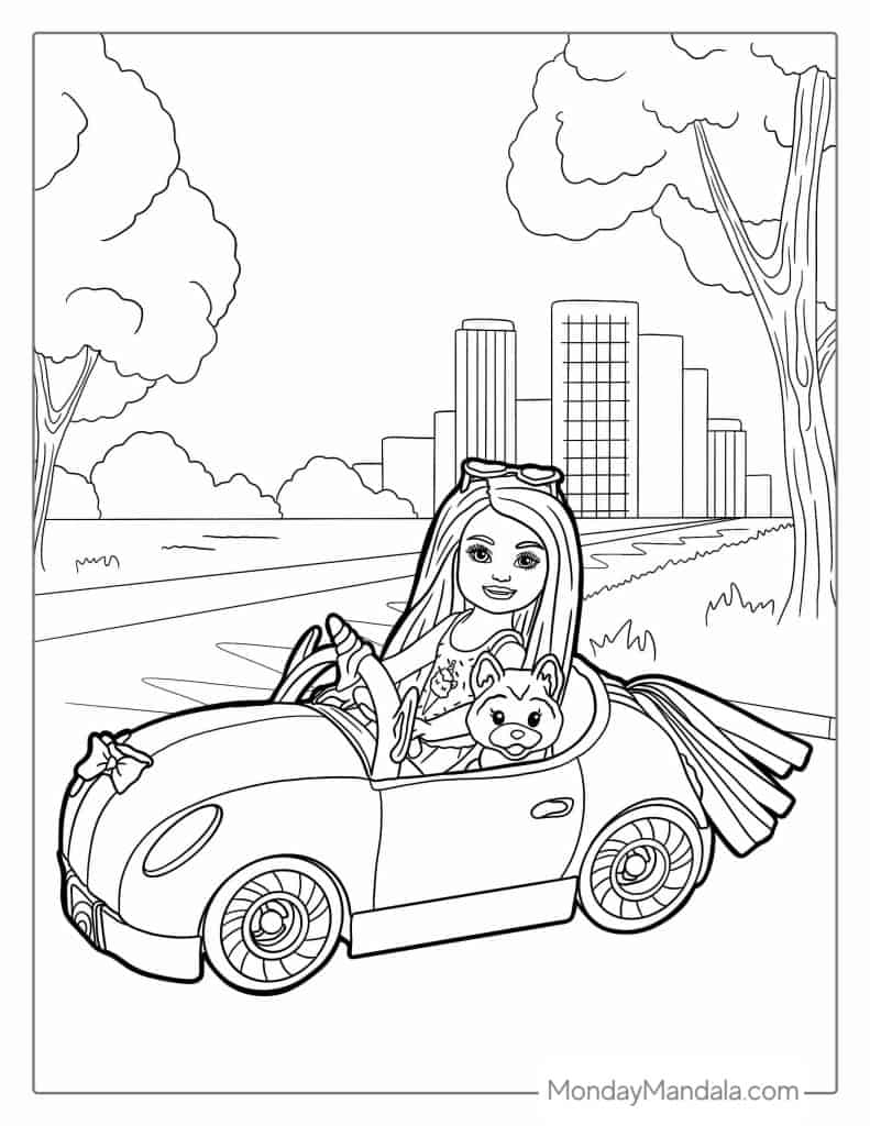 31 LOL Barbie Coloring Pages Fun Printable 35