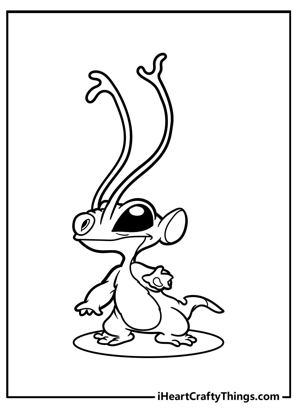 135+ Cheerful Adorable Stitch Coloring Pages Printable