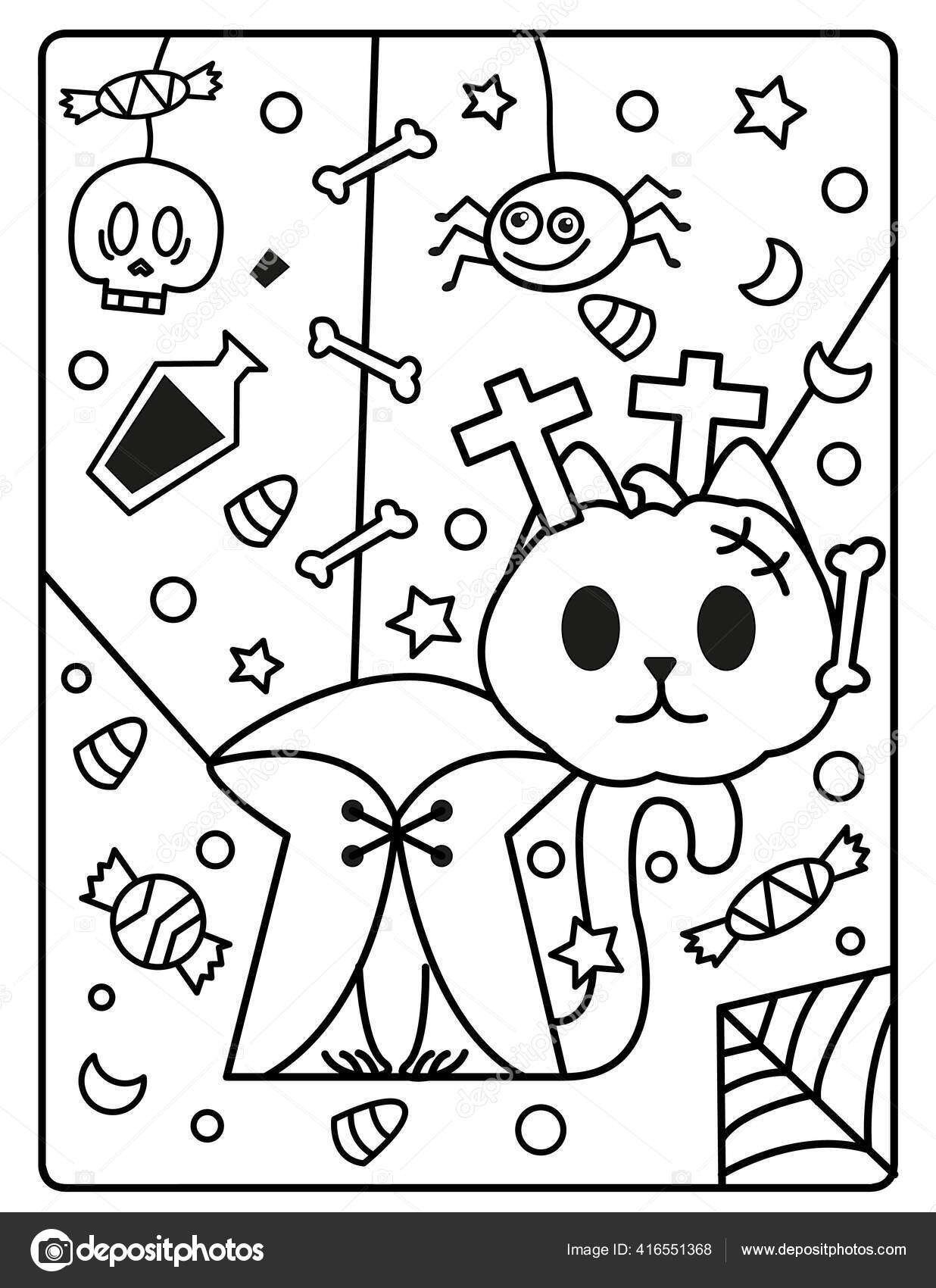 32 Bluey Halloween Coloring Pages 16