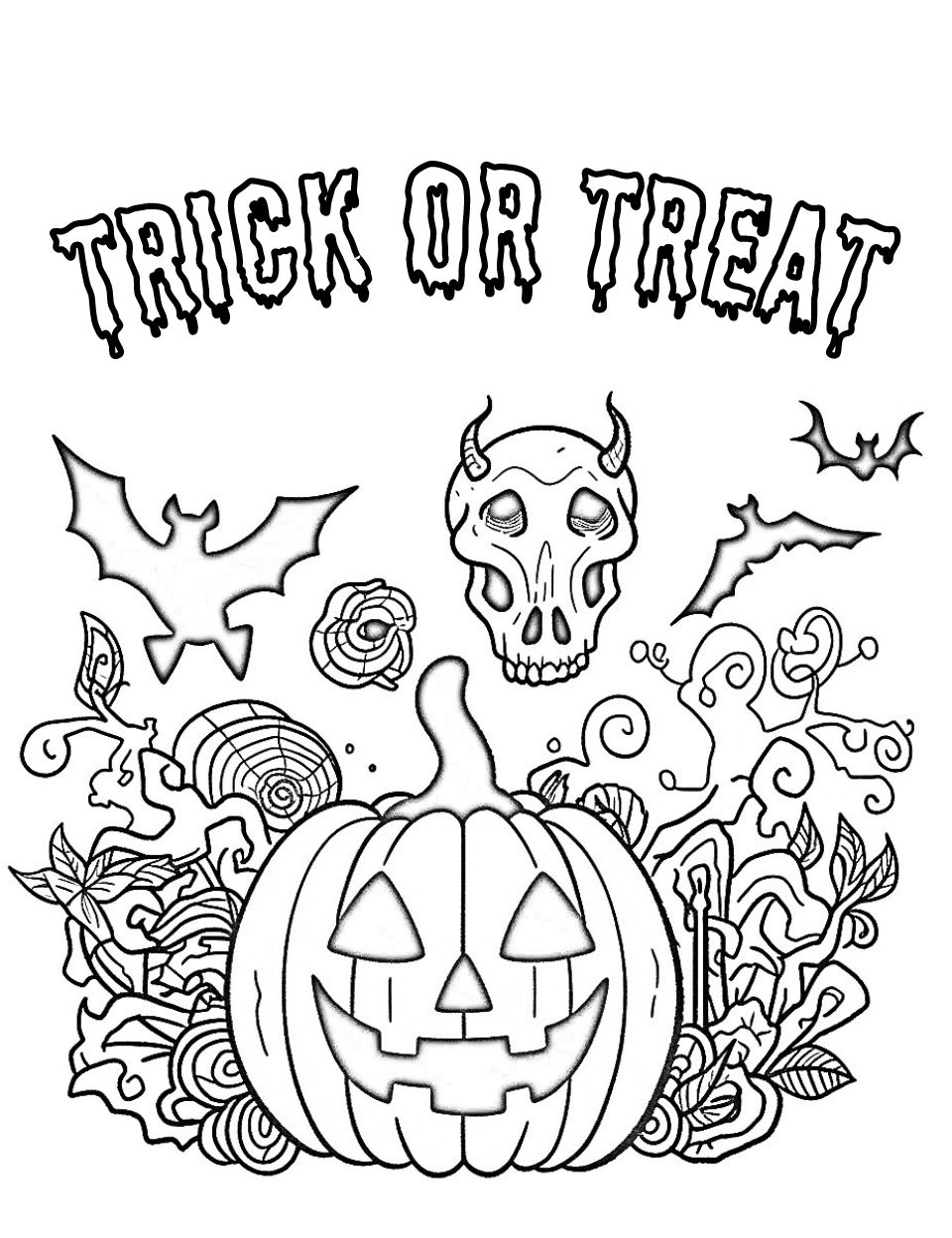 32 Bluey Halloween Coloring Pages 18