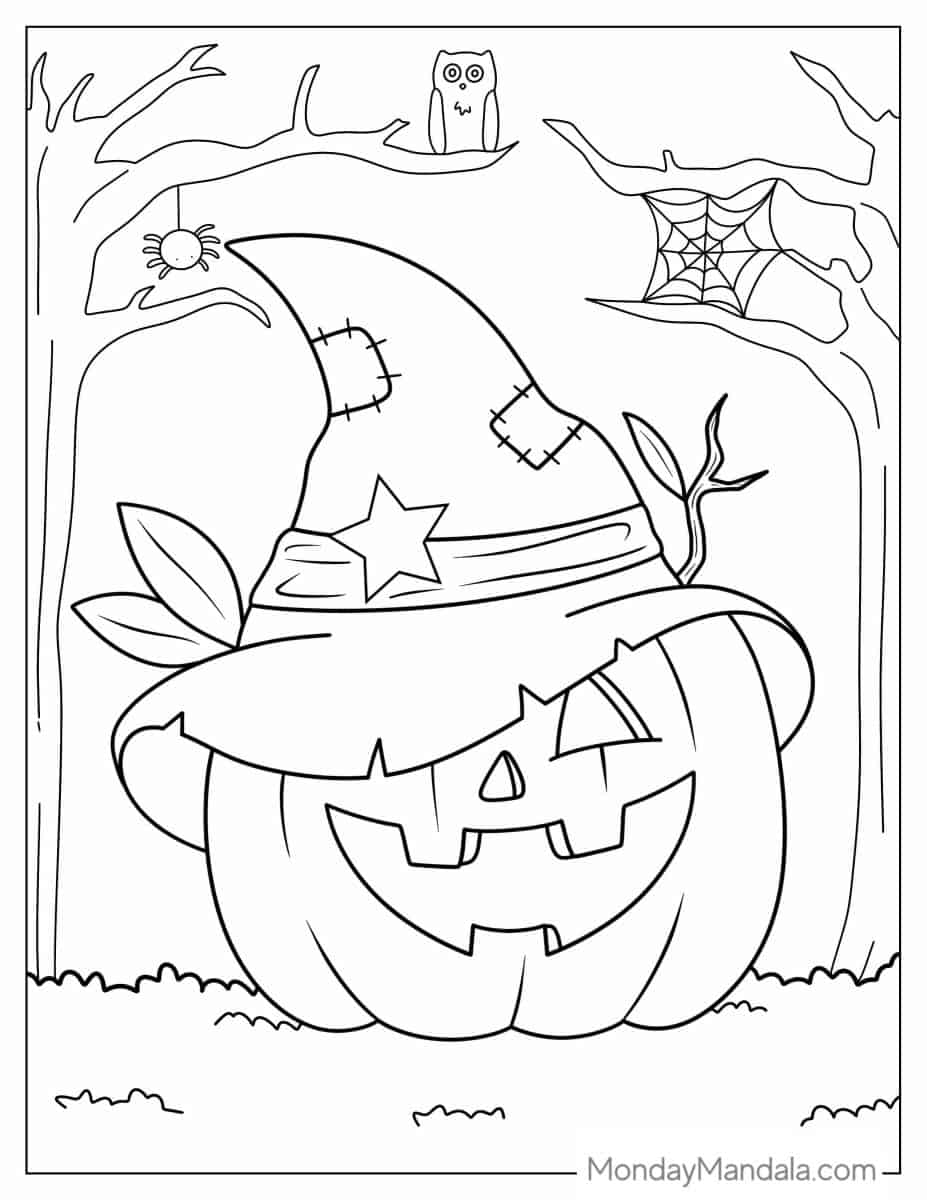 32 Bluey Halloween Coloring Pages 19