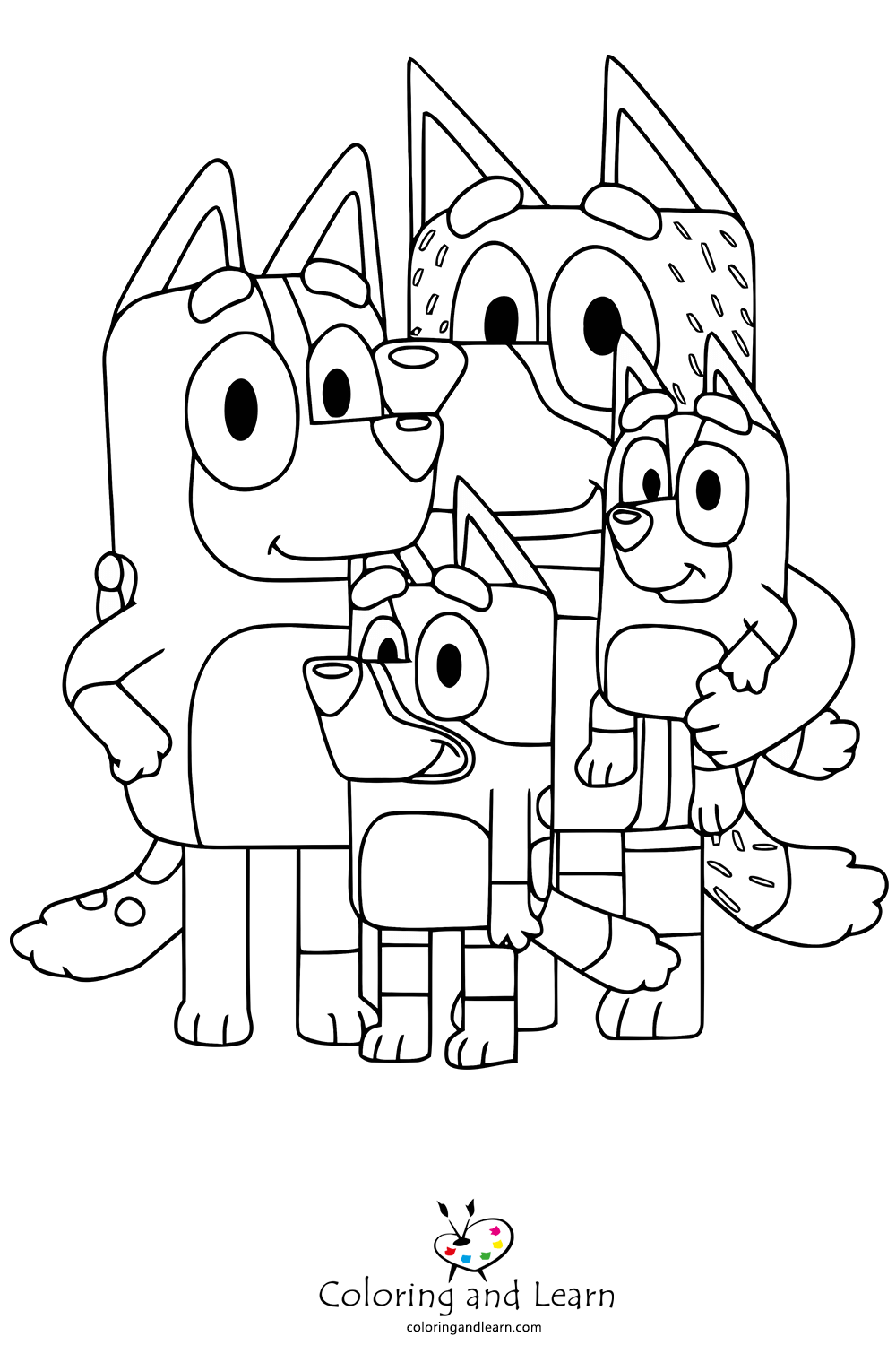 bluey halloween coloring pages jpg