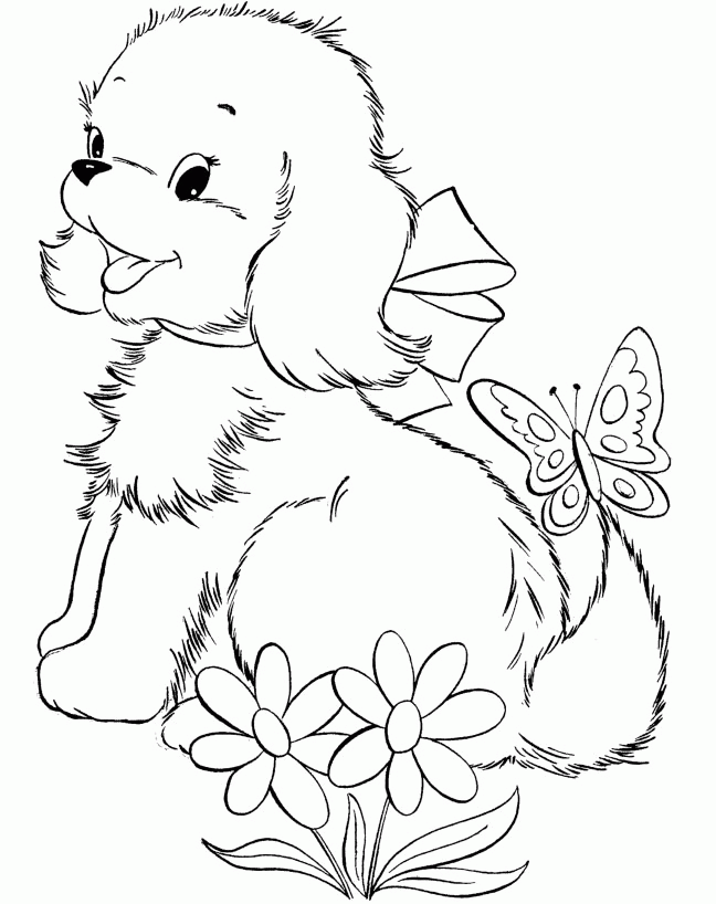 33 Dog Head Coloring Pages Printable 17