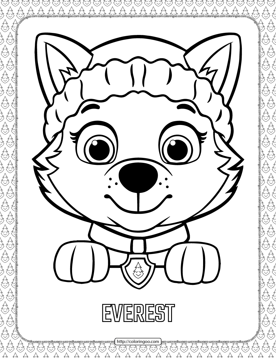 33 Dog Head Coloring Pages Printable 19