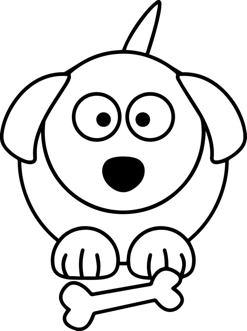 33 Dog Head Coloring Pages Printable 25