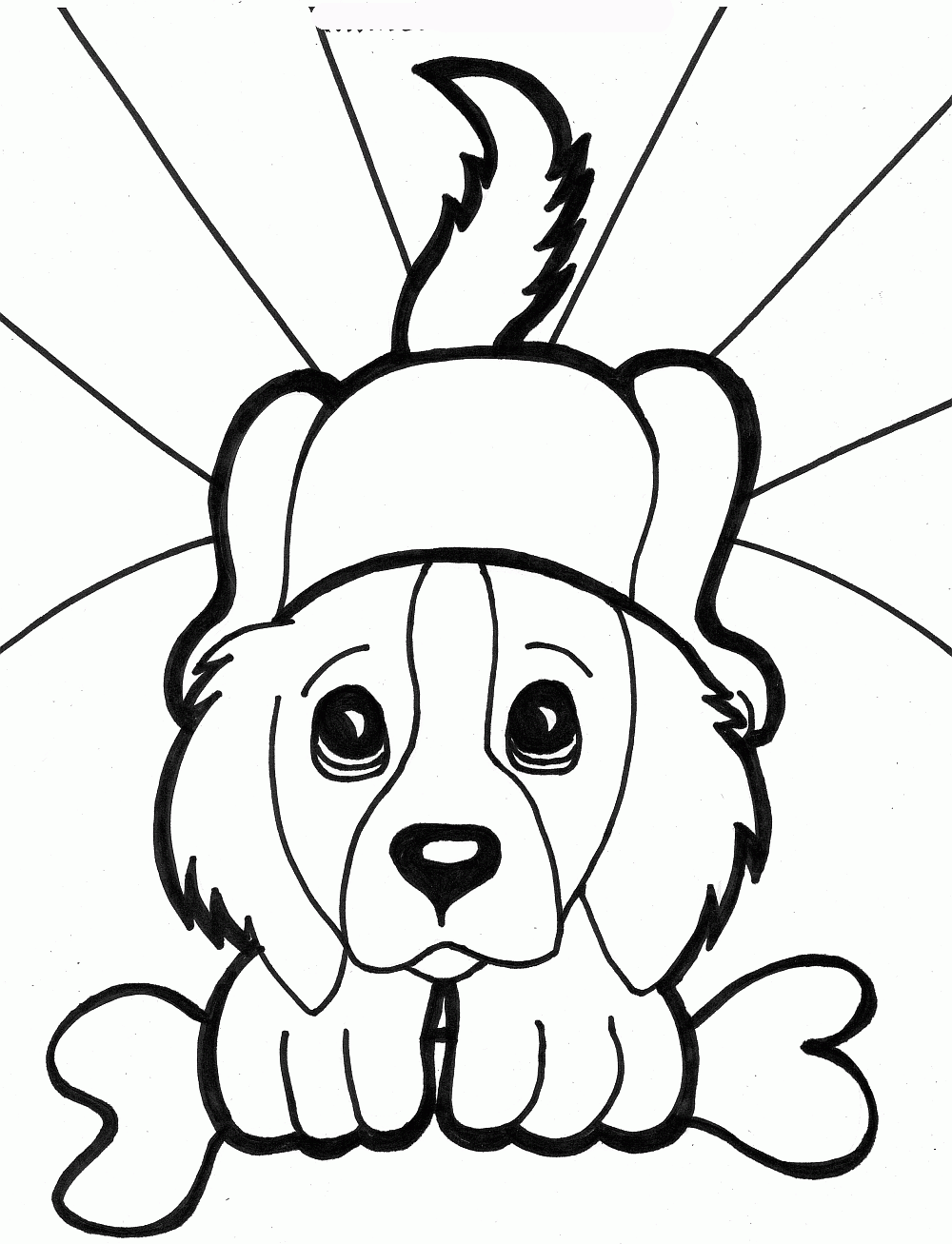 dog head coloring pages printable jpg