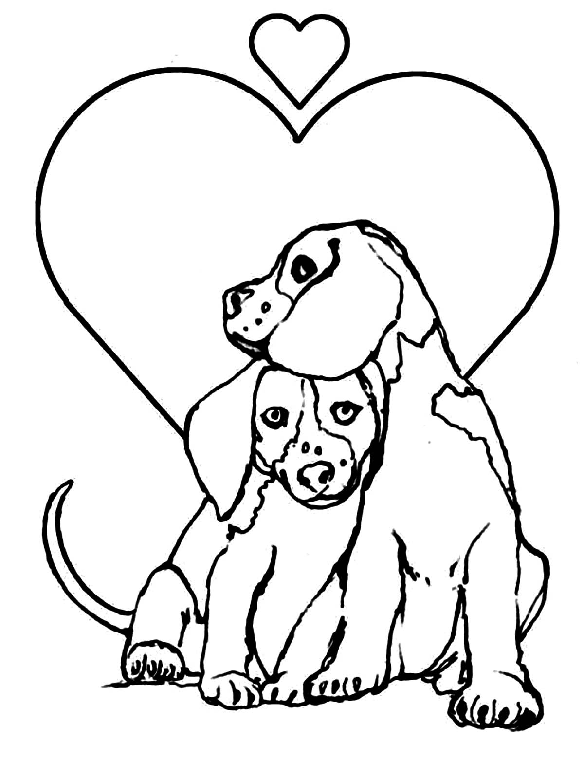 33 Dog Head Coloring Pages Printable 5