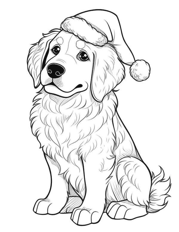 33 Fall Dog Coloring Pages Printable 21