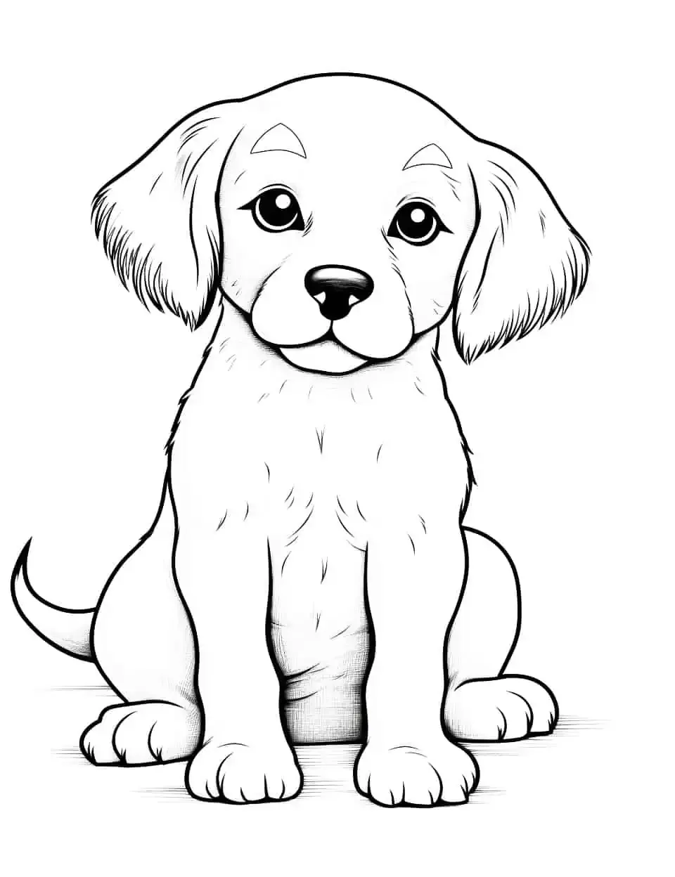 33 Fall Dog Coloring Pages Printable 34