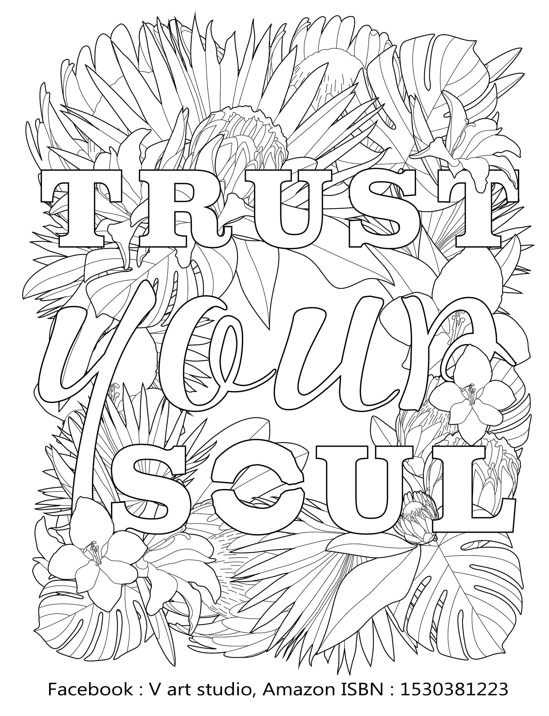 33 Good Vibes Coloring Pages Printable 25