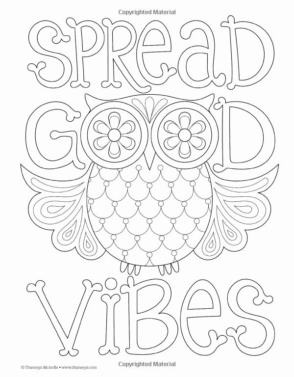 33 Good Vibes Coloring Pages Printable 9