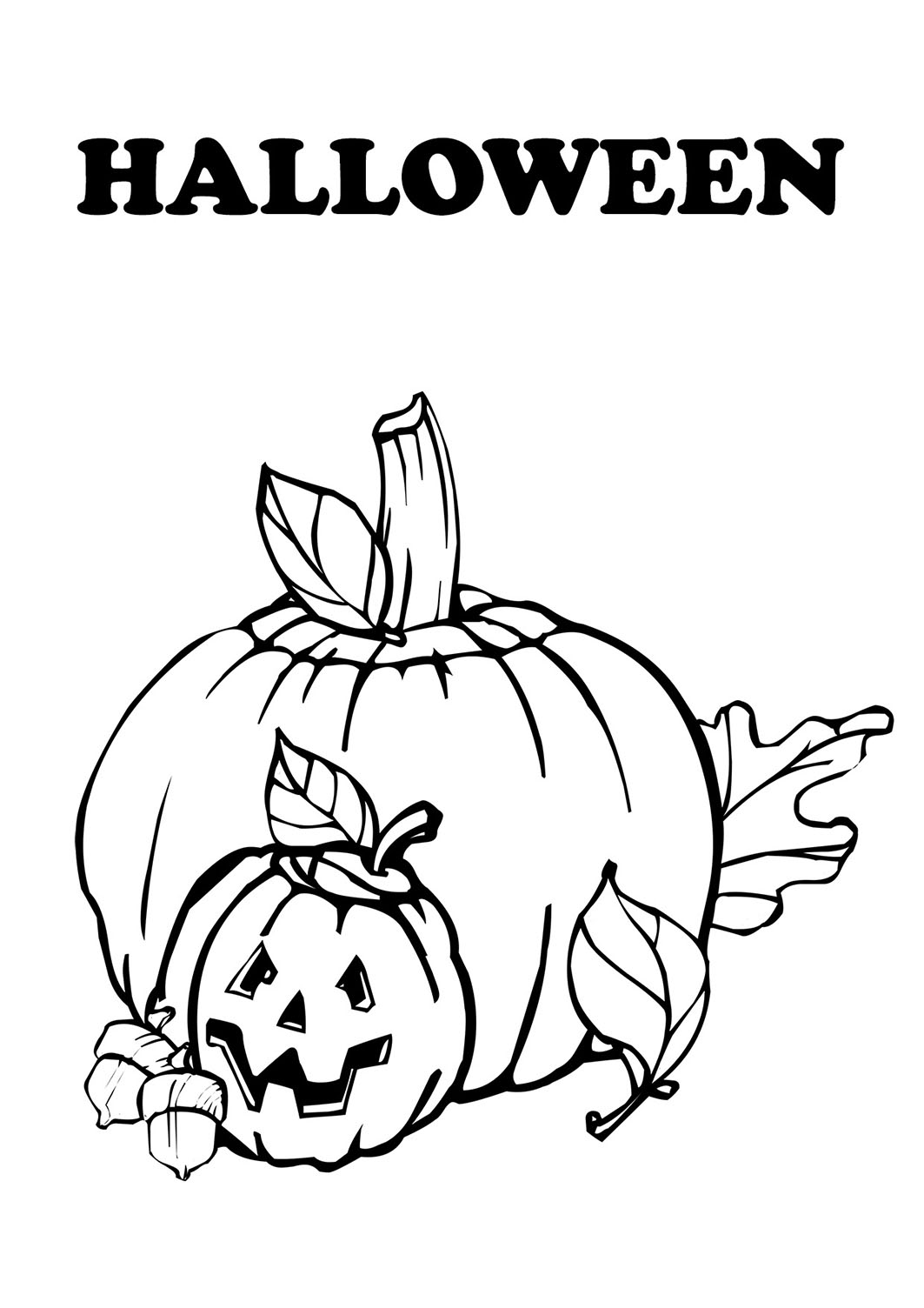 34 Awesome Halloween Coloring Pages 16