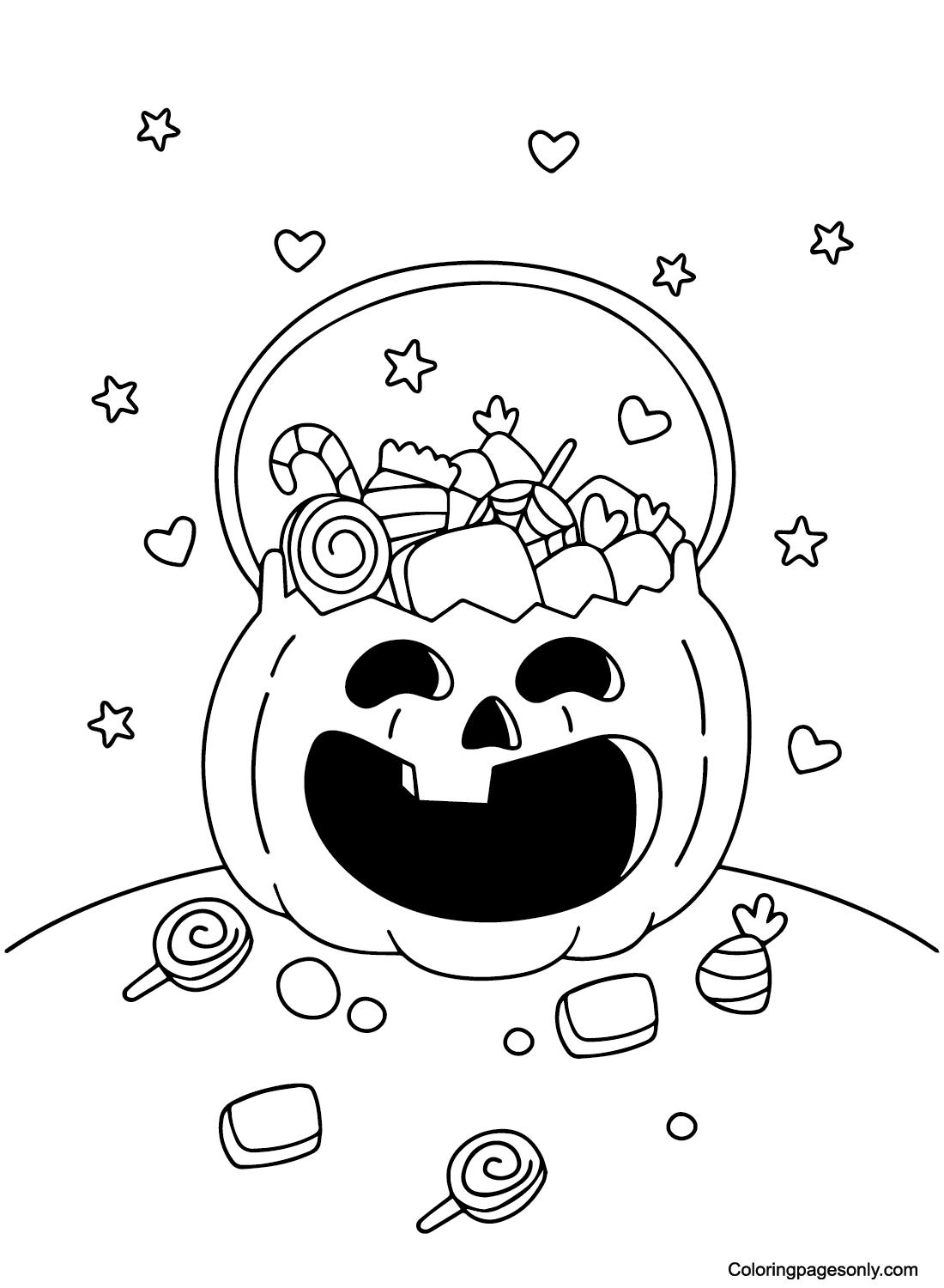 awesome halloween coloring pages jpg