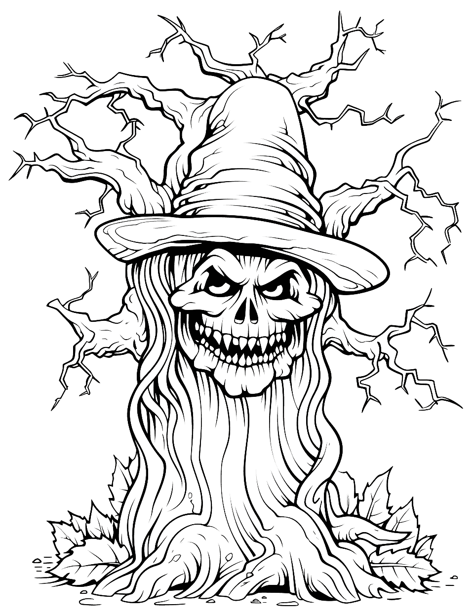 34 Awesome Halloween Coloring Pages 30