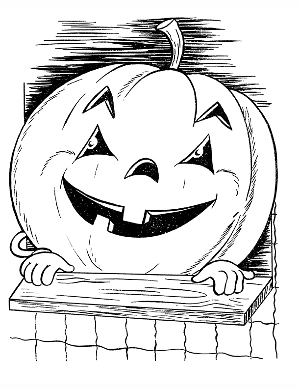 34 Awesome Halloween Coloring Pages 6