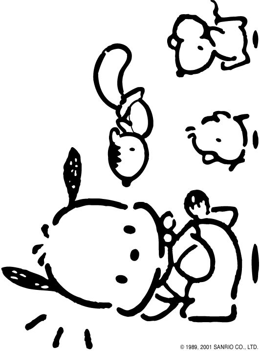 34 Sanrio Coloring Pages 12