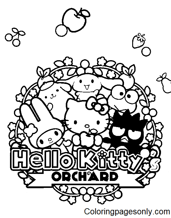 34 Sanrio Coloring Pages 26