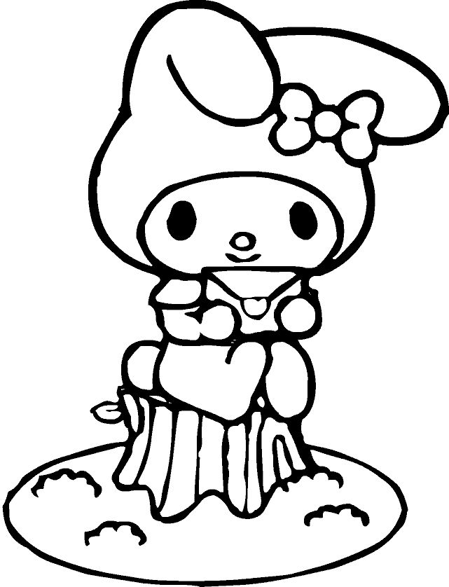 34 Sanrio Coloring Pages 28