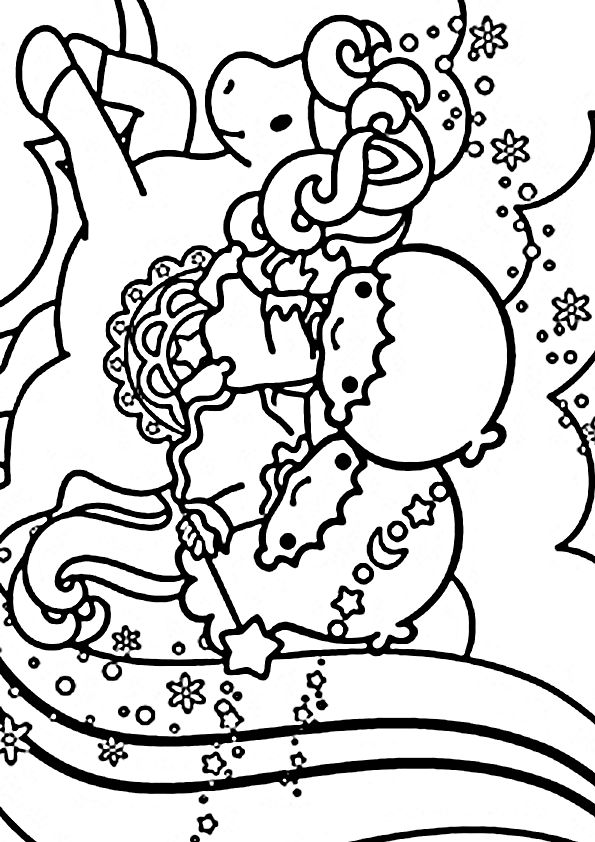 sanrio coloring pages jpg