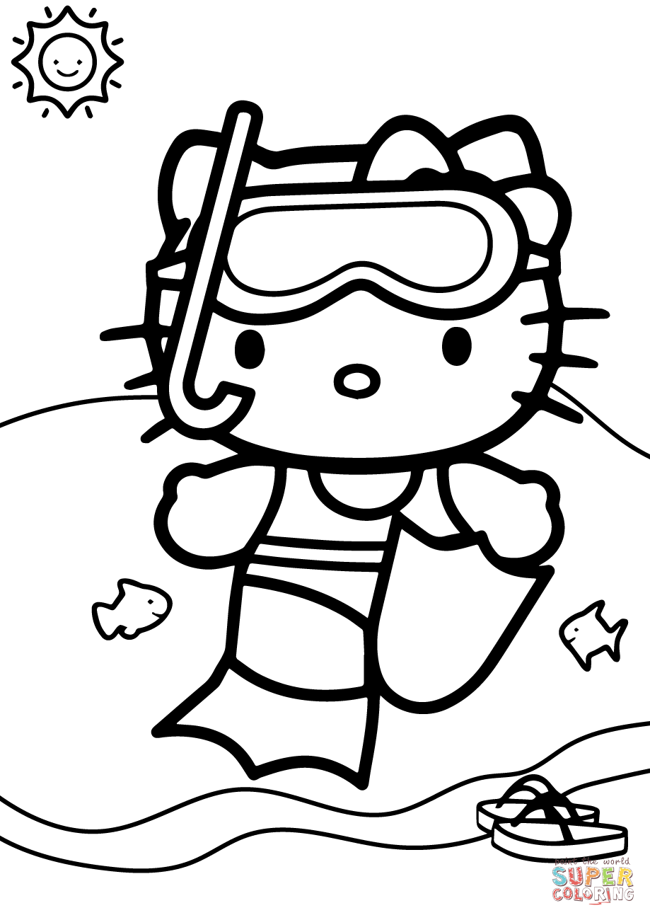 sanrio coloring pages jpg