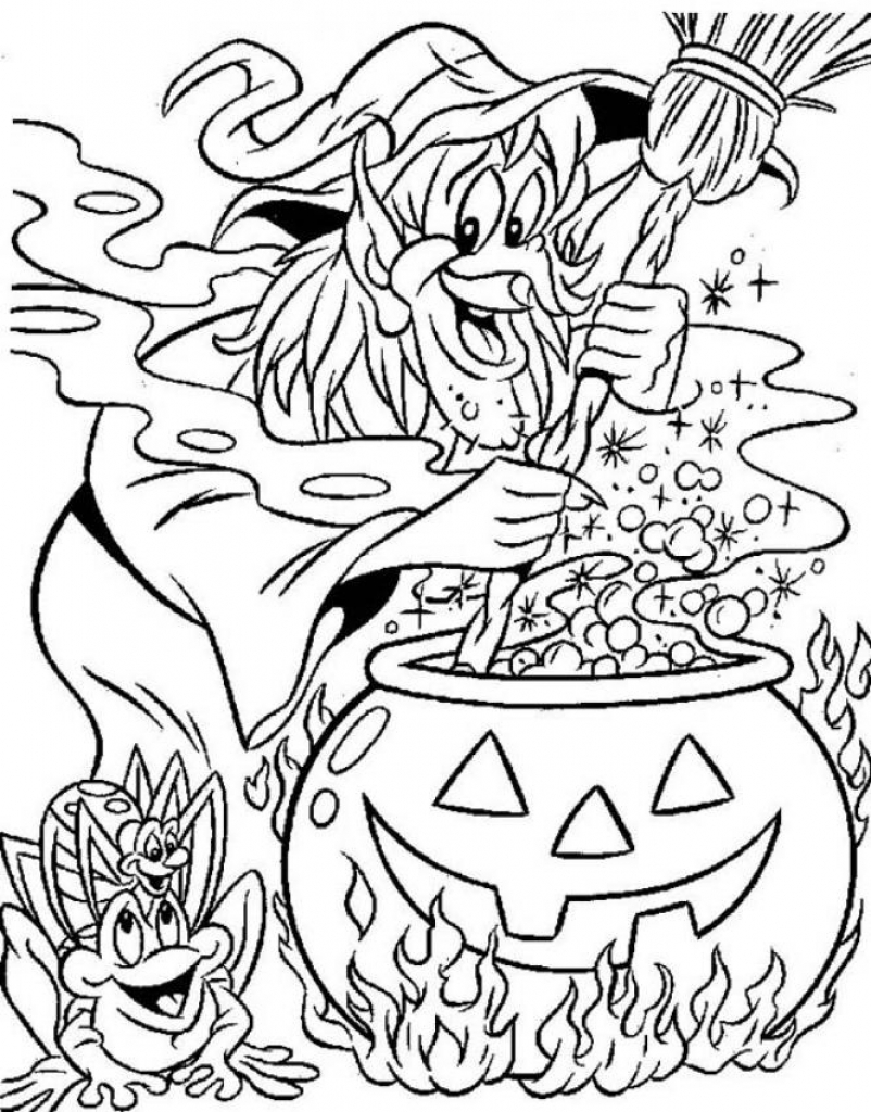 36 Cute Spooky Brownies Coloring Pages 35