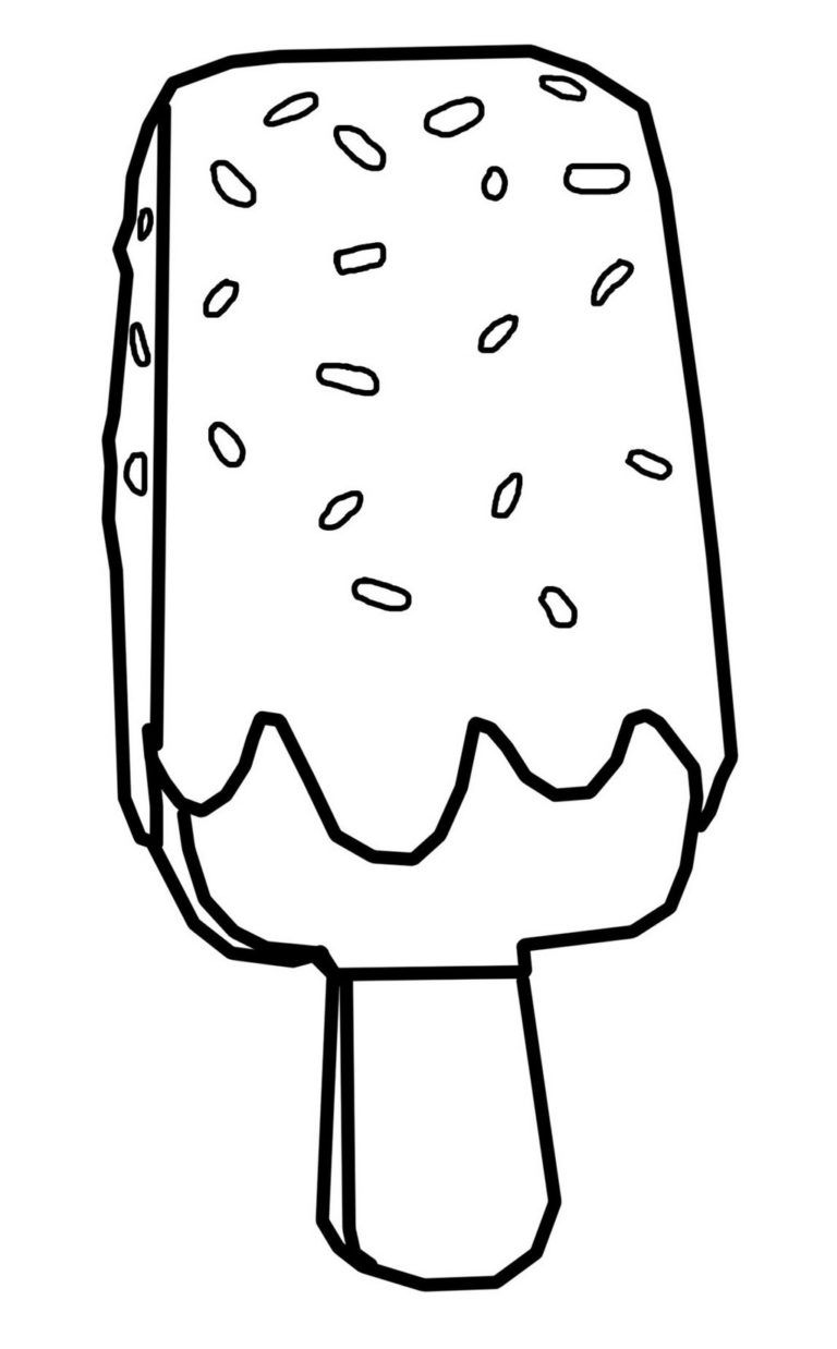 36 Ice Cream Rod Coloring Pages Printable 17