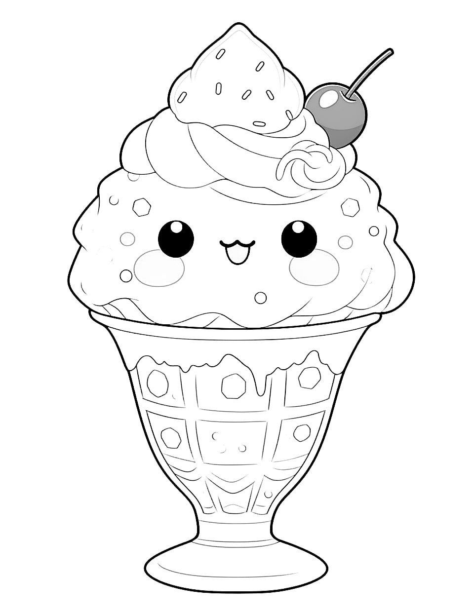 36 Ice Cream Rod Coloring Pages Printable 19